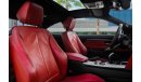بي أم دبليو 420i M سبورت M-Kit Coupe | 2,152 P.M  | 0% Downpayment | Excellent Condition!