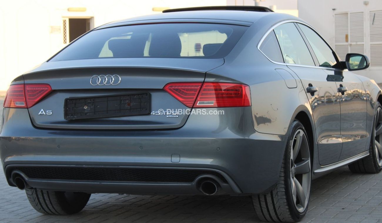 أودي A5 45 TFSI quattro S-لاين (سبورت بلس) أودي 2015 خليجي بحالة الوكالة بدون صبغ بدون حوادث فل أوبشن