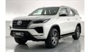 Toyota Fortuner EXR | 1 year free warranty | 0 down payment | 7 day return policy