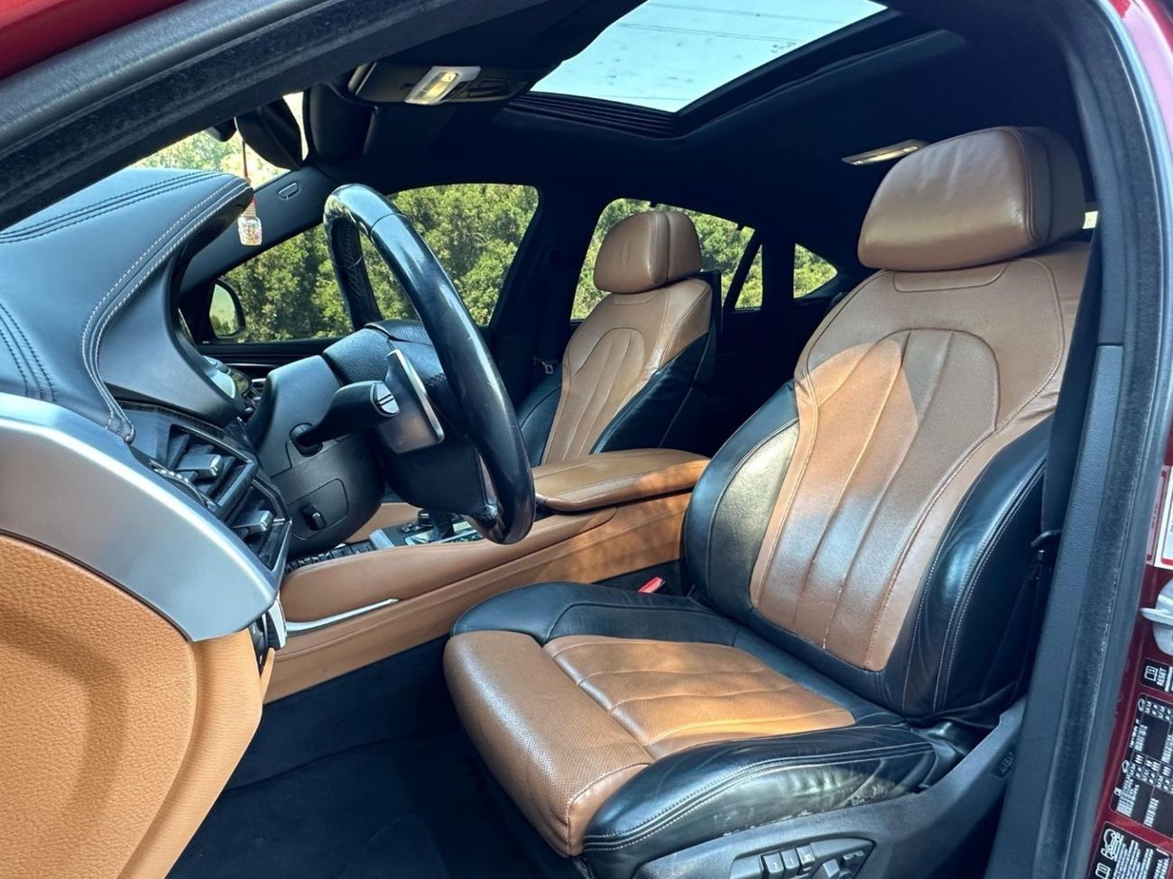 بي أم دبليو X6 50i Luxury 4.4L BMW X6 X DRIVE50i 2015 GCC FULL OPITION // PERFECT CONDITION