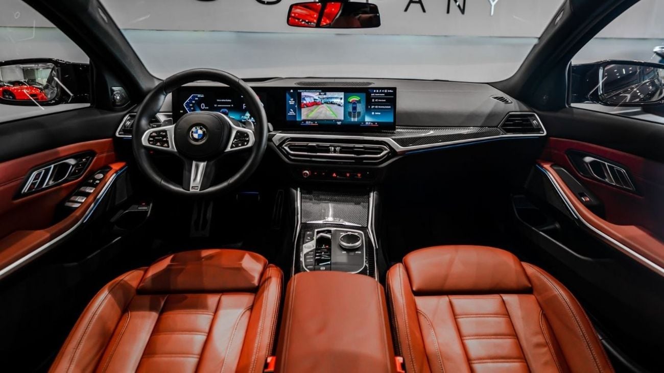 BMW M340i 2023 BMW M340i, 2027 BMW Warranty + Service Contract, Carbon Interior, Low KMs, GCC