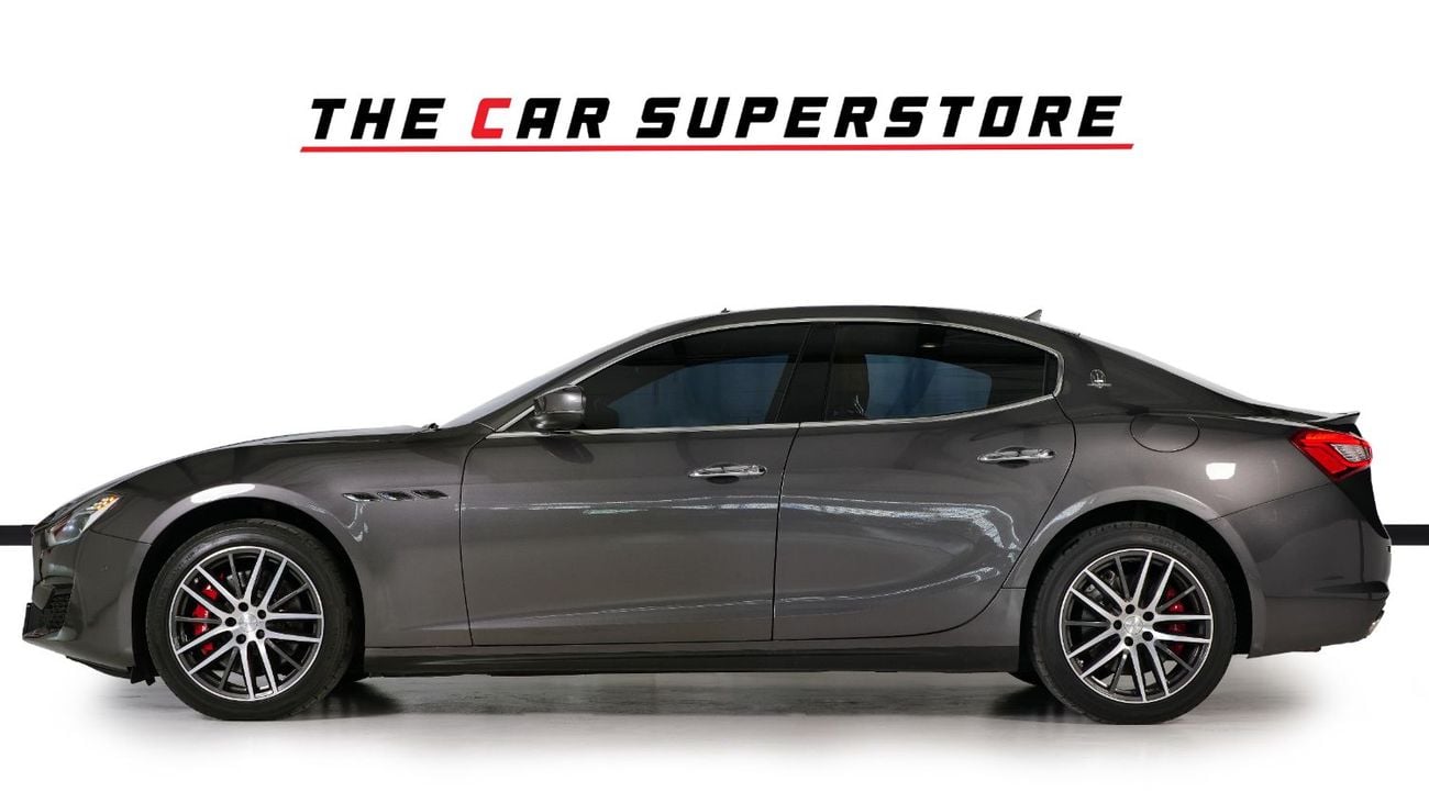Maserati Ghibli S Q4 3.0L (410 HP) Special Color-2-Exclusive Leather Inerior-Active Sports Exhaust System