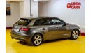 أودي A3 Audi A3 Sportback 30 TFSI 1.4L 2016 GCC under Warranty with Zero Down-Payment.