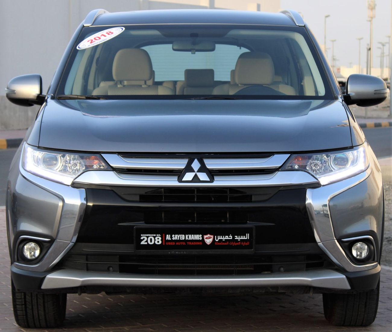 Mitsubishi Outlander Mitsubishi Outlander GCC 2018 in excellent condition without accidents, very clean from inside and o