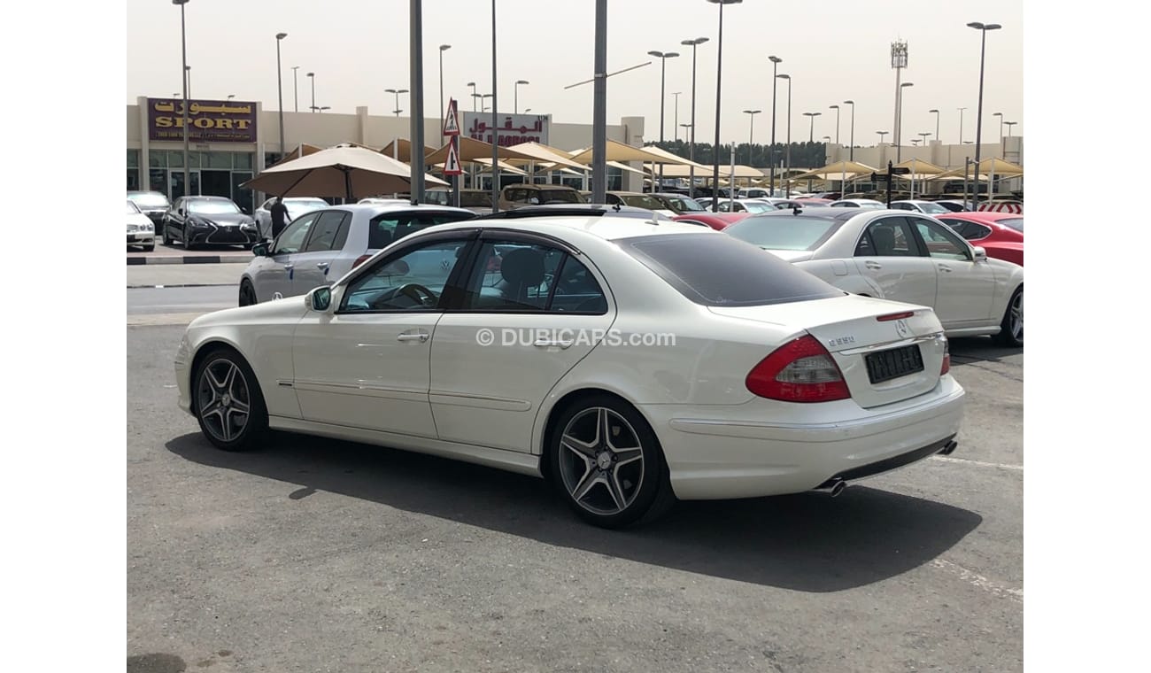 مرسيدس بنز E 550 موديل 2009 وراد اليابان حاله ممتازه جدا فل مواصفات كراسي جلد وفتحه سقف وتحكم كهربي كامل ونظام صوت م
