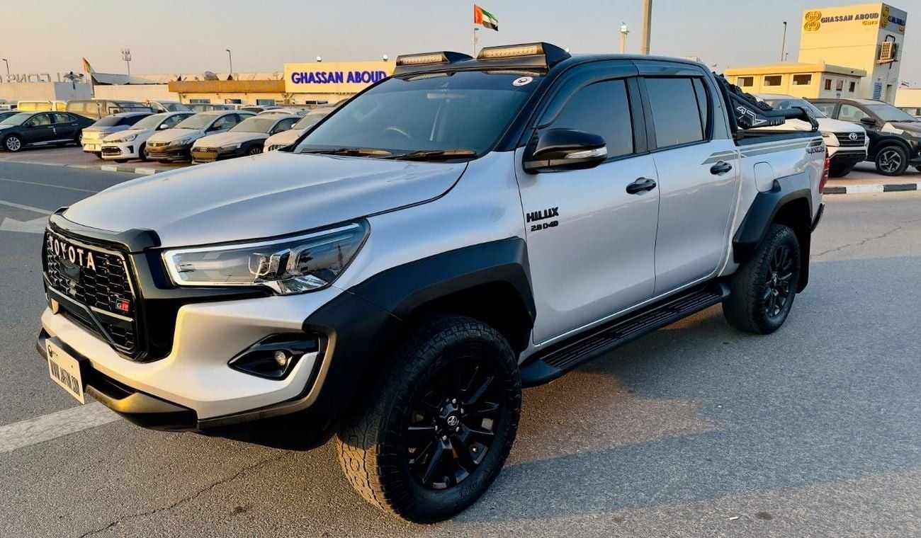 تويوتا هيلوكس GR SPORT KTI | RHD | ROOF MOUNTED LED LIGHTS | 2.8L DIESEL ENGINE | 2WD | (AT) | 2022 | ELECTRIC SEA