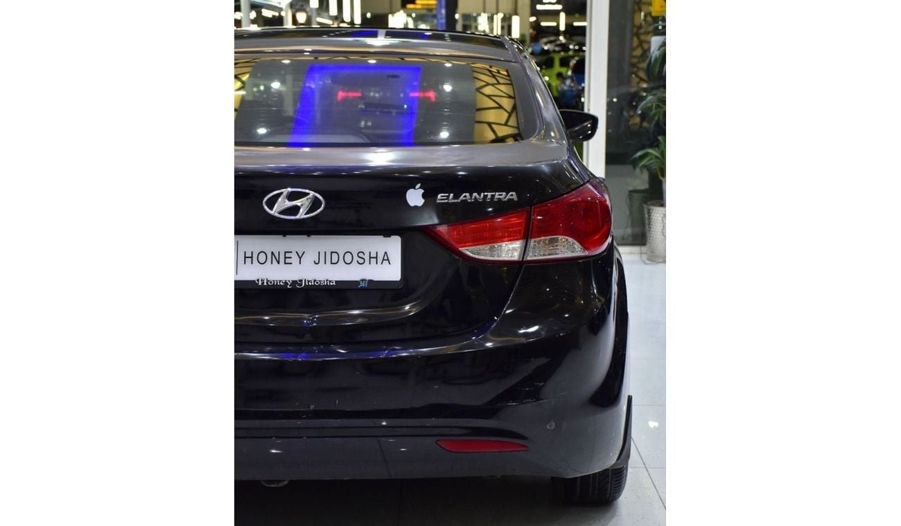 Hyundai Elantra EXCELLENT DEAL for our Hyundai Elantra ( 2014 Model ) in Black Color GCC Specs