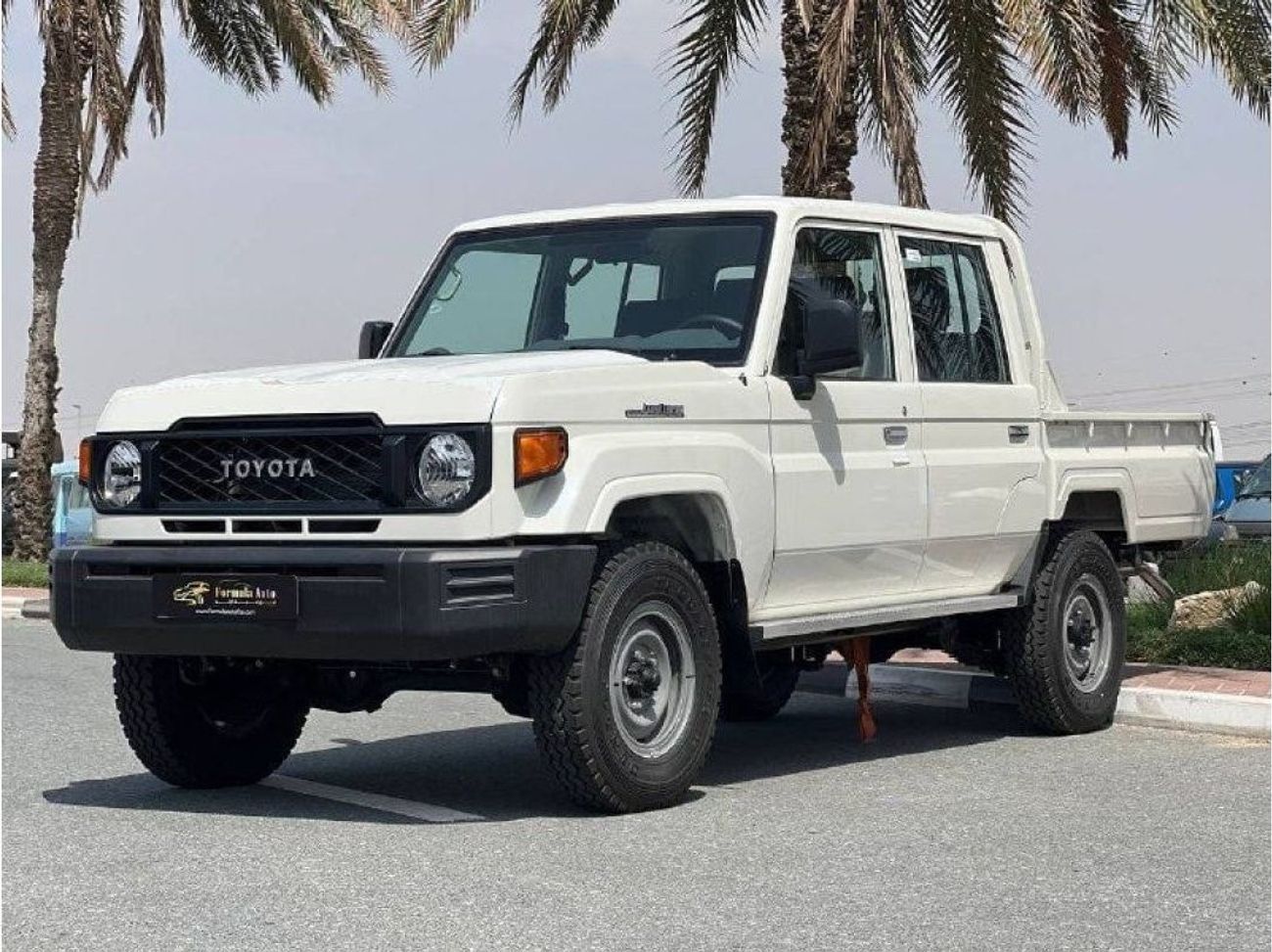 تويوتا لاند كروزر بيك آب LC79، محرك 4.2 لتر V6 ديزل، ناقل حركة يدوي // 2025 // خيار قياسي مع نوافذ كهربائية // عرض خاص // من 