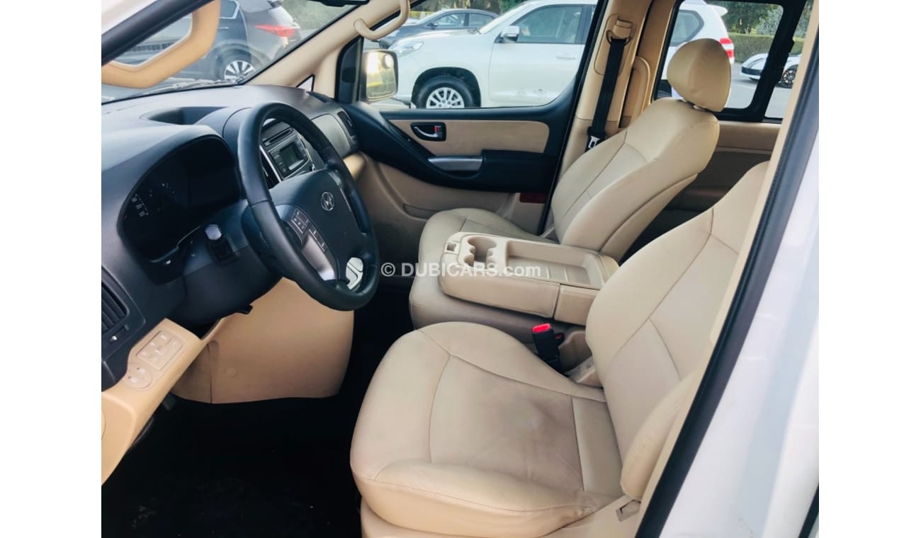 Hyundai H-1 HYUNDI H1 MODEL 2018 GCC CAR PERFECT CONDITION INSIDE AND OUTSIDEf  FULL OPTION PANORAMIC ROOF LEATH