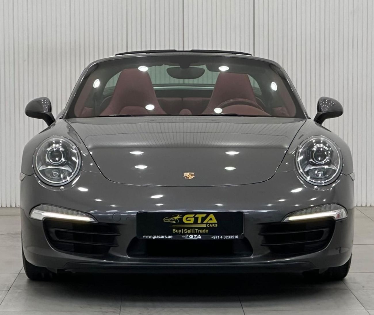 بورش 911 Targa 4 3.4L 2015 Porsche 911 Targa 4, Full Service History, Excellent Condition, GCC