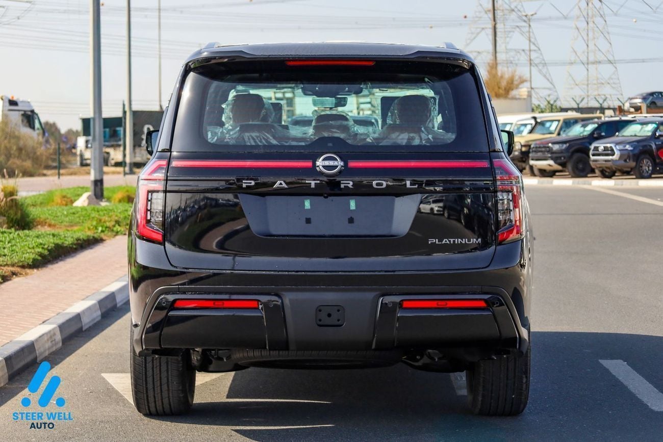 Nissan Patrol LE Platinum 3.5L V6 | Luxury | 9-Speed AT | 8-Seater Luxury SUV | Tan Interior | Export Only