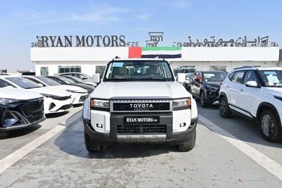 تويوتا برادو Toyota Land Cruiser Prado 2.4L Turbo, 4WD, Color White Model 2025