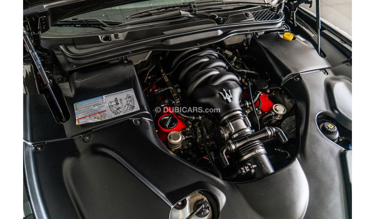 Maserati Granturismo 2018 Maserati GranTurismo Sport / Full-Service History / Al Tayer Warranty and Service Pack