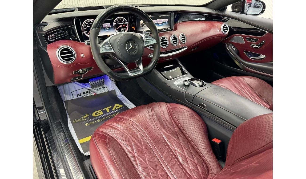 Mercedes-Benz S 63 AMG Coupe 2015 Mercedes Benz S63 AMG 4MATIC, Service History, Full Options, Excellent Condition, GCC