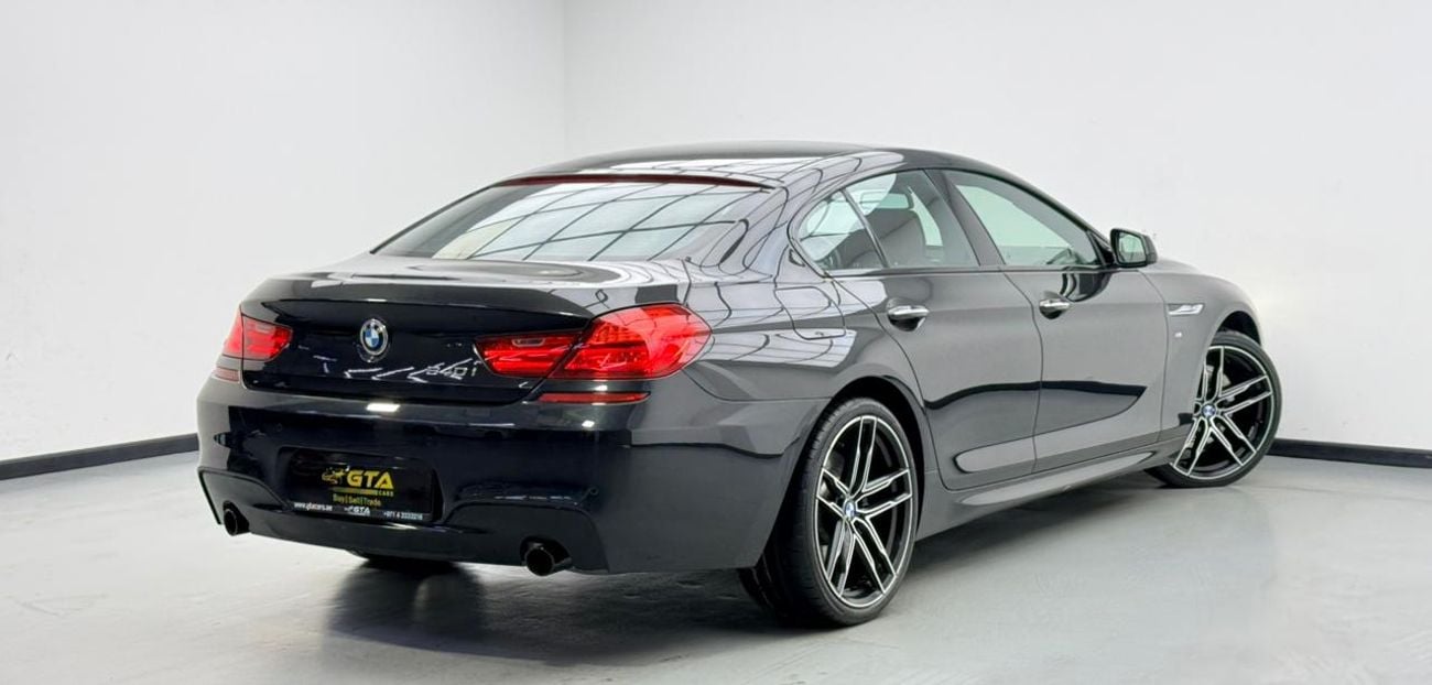 BMW 640i Gran Coupe 2015 BMW 640i Gran Coupe M-Sport, Service History, Fully Loaded, Excellent condition, GCC
