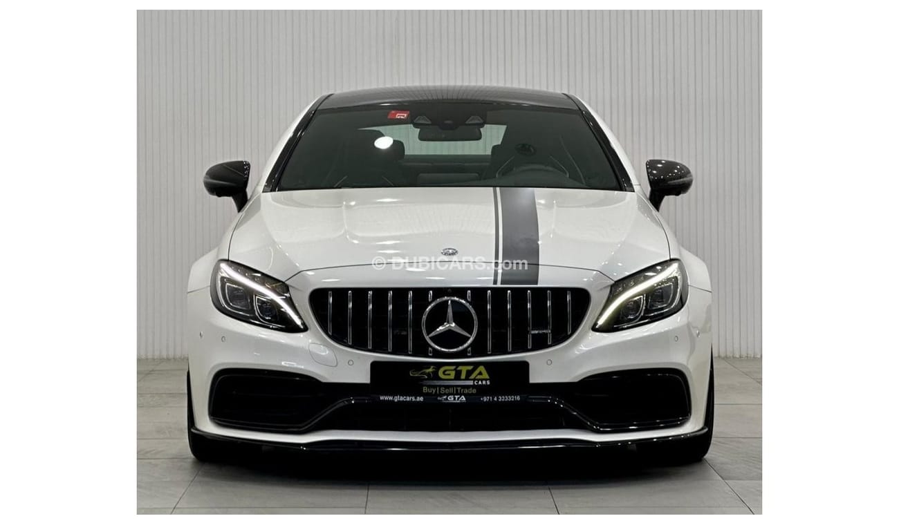 Mercedes-Benz C 63 Coupe 2017 Mercedes Benz C63s AMG, May 2024 AAA Warranty, Service History, Full Options, Low Kms, GCC