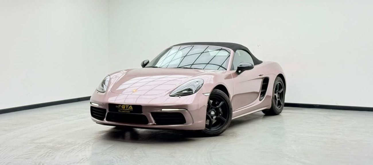 Porsche 718 Boxster STANDARD 2025 Porsche 718 Boxster, Porsche Warranty+Full Service History, GCC Specs.