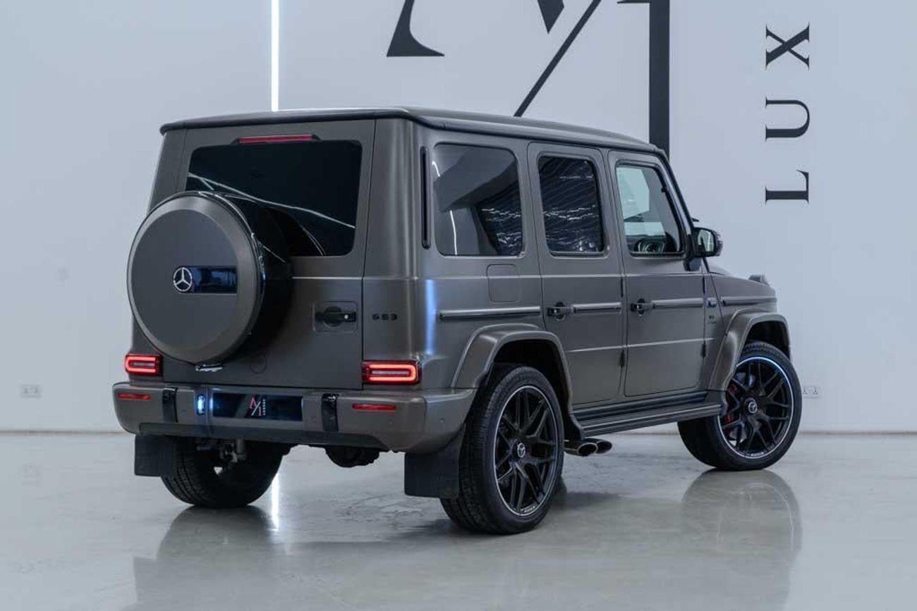 Mercedes-Benz G 63 AMG Std 4.0L 2020 Mercedes Benz G63 AMG, Full Service History, Special Order Designo Magno, Low Kms
