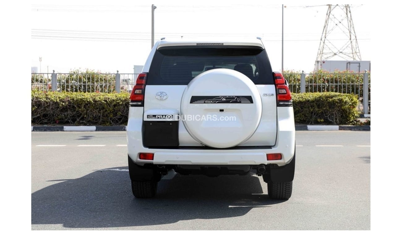 تويوتا برادو 2023 Toyota Prado 4.0 GXR DR P CB SR AT - Pearl White inside beige