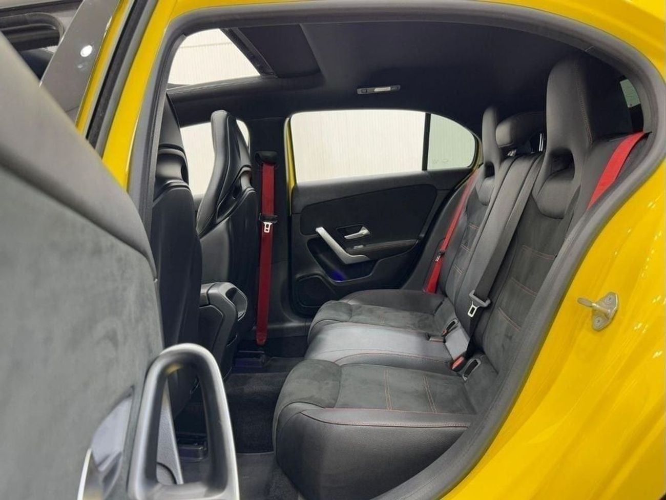 مرسيدس بنز A 35 AMG Std 2.0L 2019 Mercedes Benz A35 AMG Aerodynamic Package, 2 Years Warranty, 3 Years Service Pack, Low