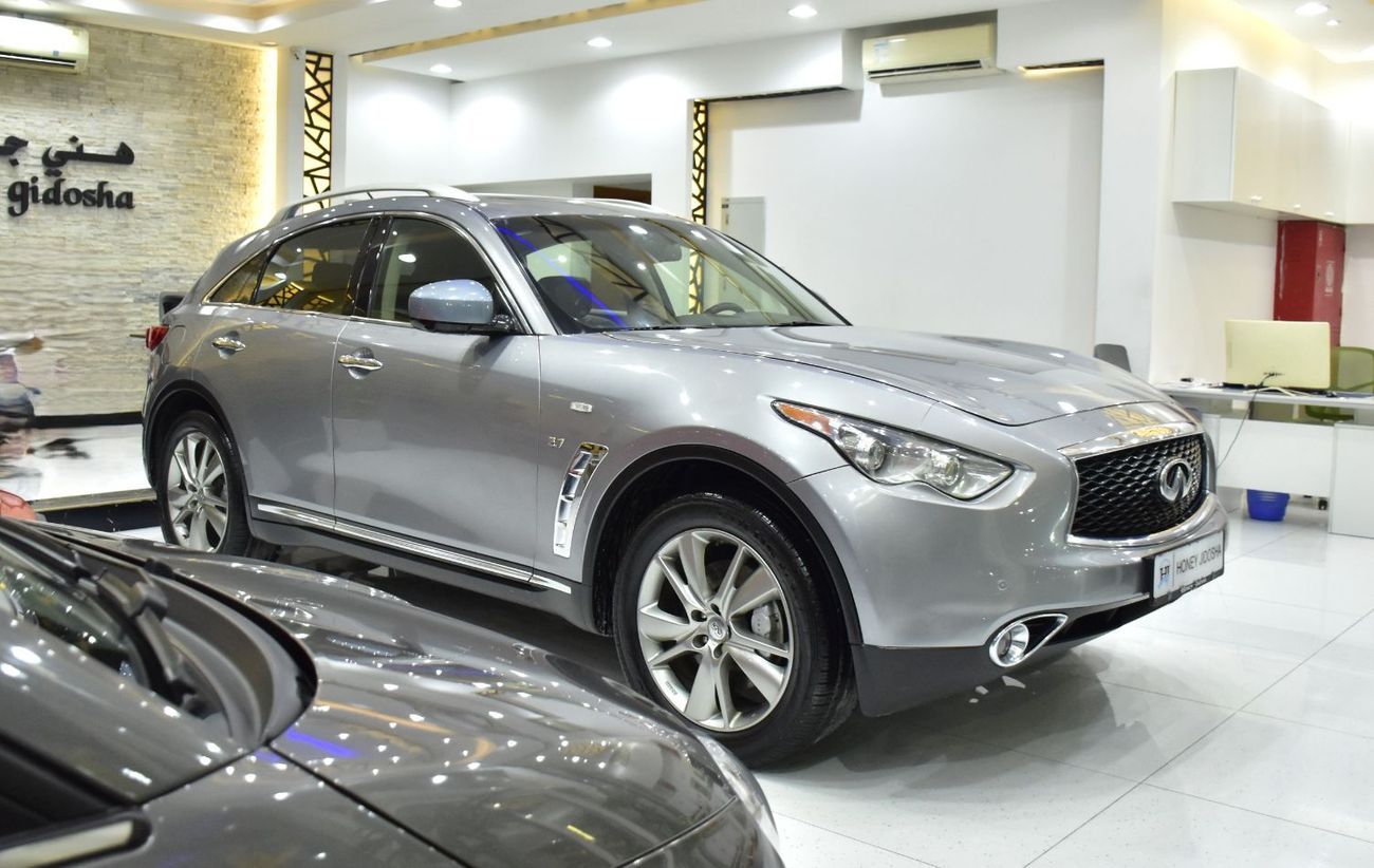 Infiniti QX70 EXCELLENT DEAL for our Infiniti QX70 ( 2020 Model ) in Silver Color GCC Specs
