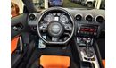 Audi TT ( ONLY 29000 KM! ) AMAZING Audi TT S-Line 2015 Model!! in Orange Color! GCC Specs