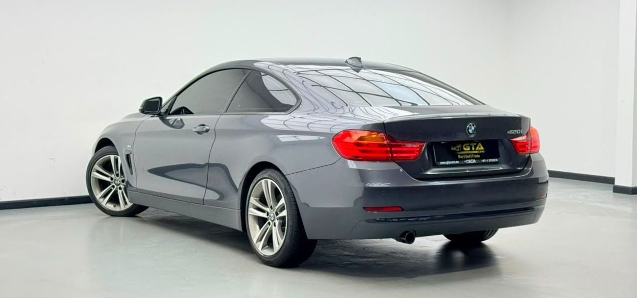 بي أم دبليو 420i SPORTS LINE 2016 BMW 420i Coupe, Service History, Fully Loaded, Excellent Condition, GCC