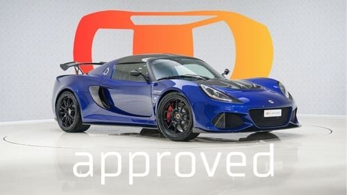 Lotus Exige 420 Sport Final Edition - Warranty until March 2025 - Approved Prepared Vehicle