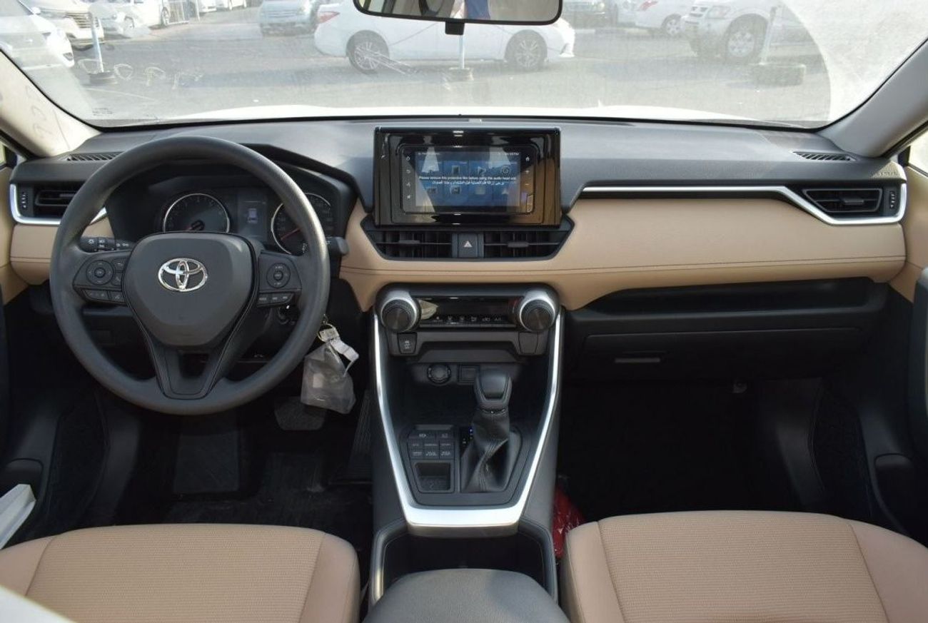 تويوتا راف ٤ 2.0L , 4WD, SUV, MULTIMEDIA STEERING, WHITE COLOR FOR EXPORT, MODEL 2023