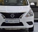 Nissan Sunny EXCELLENT DEAL for our Nissan Sunny ( 2024 Model ) in White Color GCC Specs