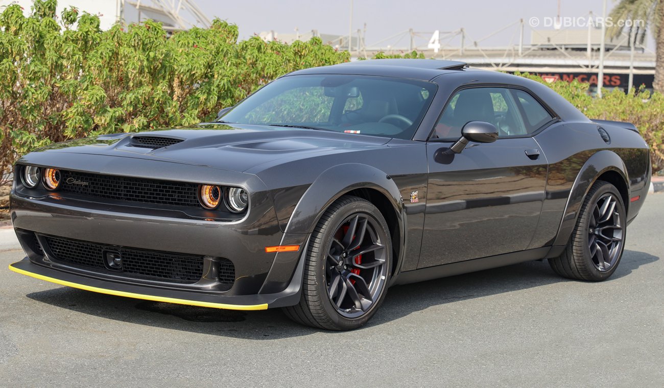 Dodge Challenger 2020 Scatpack, WIDEBODY, Carbon Edition, 6.4 V8 GCC, 0km W/ 3 Yrs or 100K km Warranty