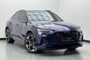 Audi etron 2023 Audi E-Tron S Sportback, 2026 Audi Warranty, 2028 Audi Service Pack, GCC