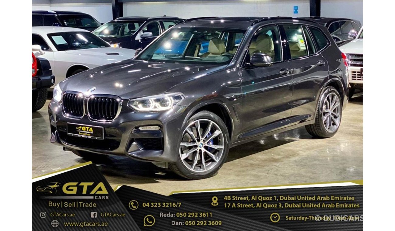 بي أم دبليو X3 2019 BMW X3 xDrive30i M Sport, 2022 BMW Warranty + Service, Full Service History, Low KMs, GCC