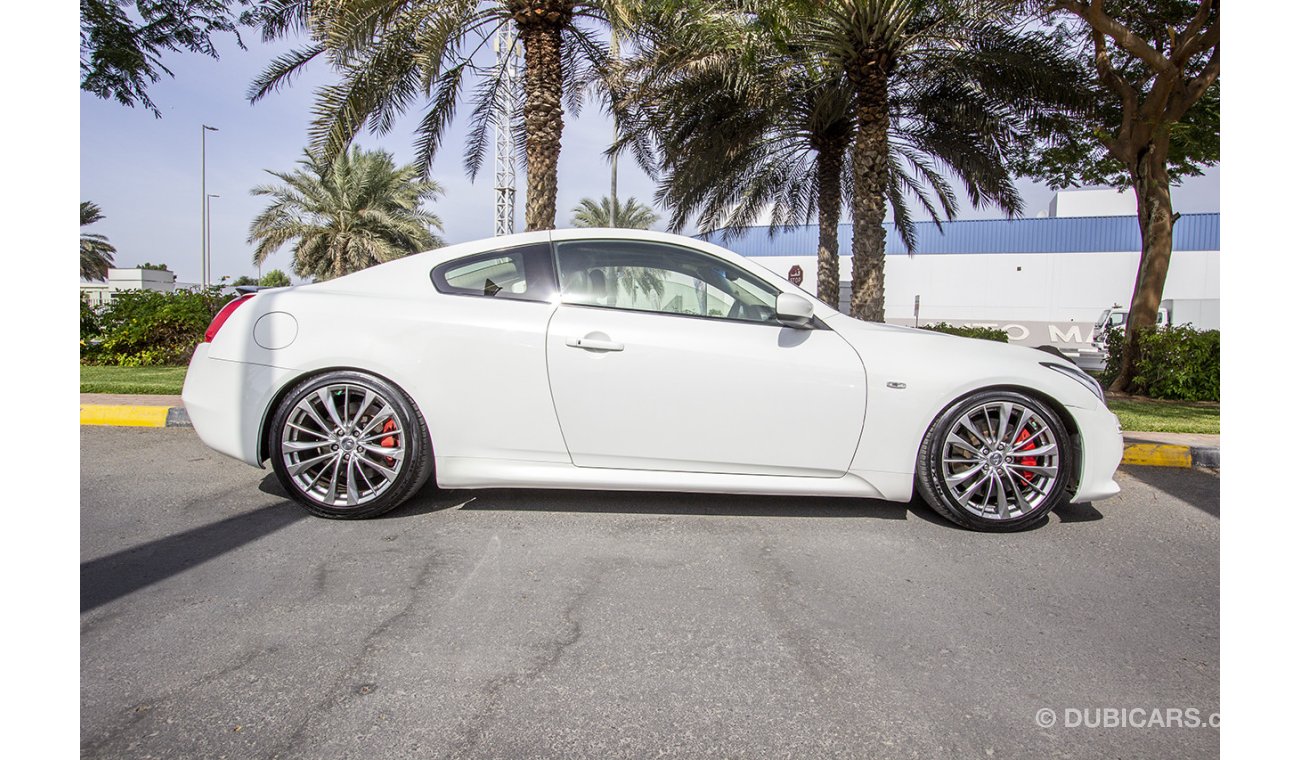 Infiniti Q60 INFINITI Q60 -2014 - GCC - ZERO DOWN PAYMENT - 1080 AED/MONTHLY - 1 YEAR WARRANTY