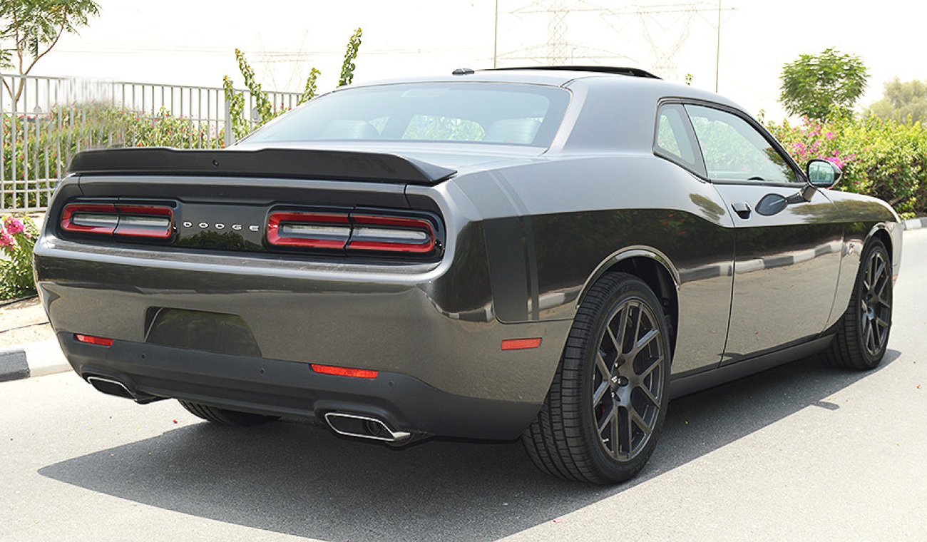 Dodge Challenger 2019 Scatpack SRT, 6.4-V8 HEMI GCC, 0km w/ 3 Years or 100,000km Warranty (RAMADAN OFFER)