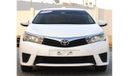 Toyota Corolla SE Toyota Corolla GCC 2014 in excellent condition