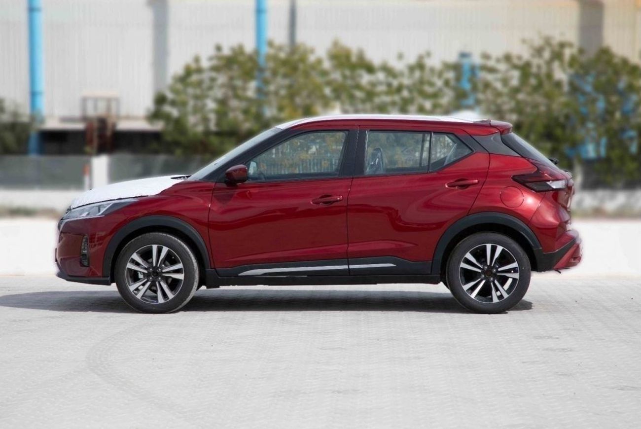 نيسان كيكس 2024 نيسان كيكس 1.6 SV - أحمر من الداخل أسود
