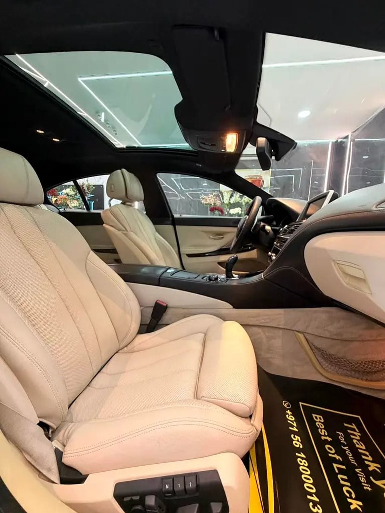 بي أم دبليو 640i STD LOVELY PEPSI COLOR 640i V6 || RADAR || GRAND COUPE || LOW MILEAGE