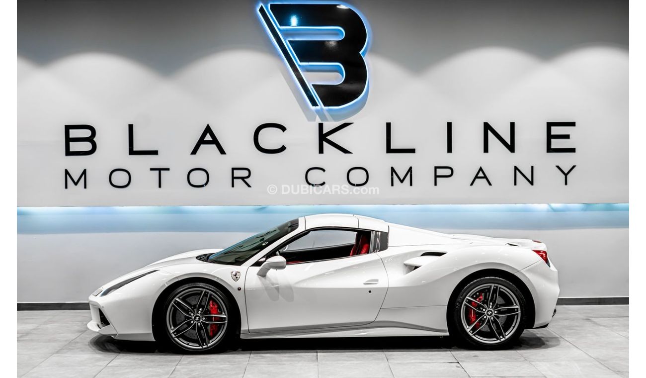 Ferrari 488 2019 Ferrari 488 Spider, 2024 Ferrari Warranty, Carbon Interior Exterior, Low KMs, GCC