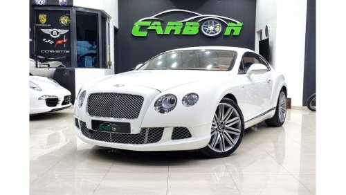 بنتلي كونتيننتال جي تي SPECIAL OFFER BENTLEY GT SPEED 2013 GCC IN IMMACULATE CONDITION WITH 42K KM FSH FROM DEALER