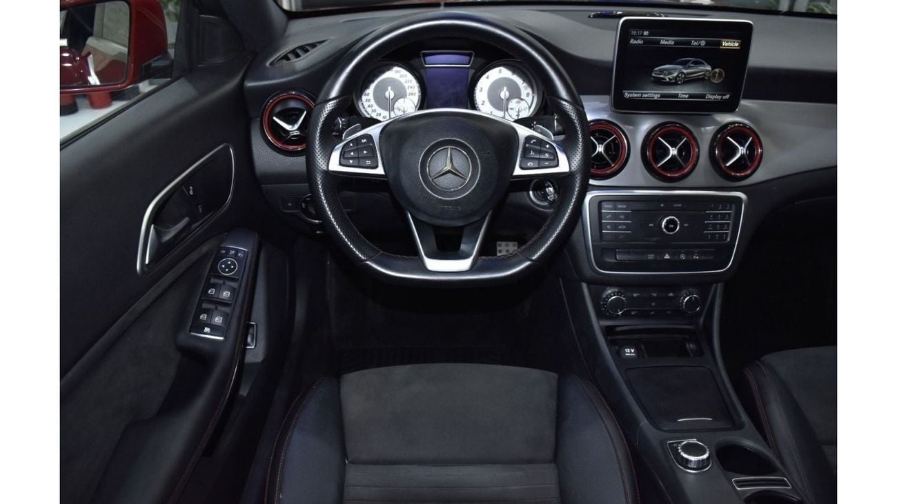 Mercedes-Benz CLA 250 EXCELLENT DEAL for our Mercedes Benz CLA 250 ( 2016 Model ) in Red Color GCC Specs