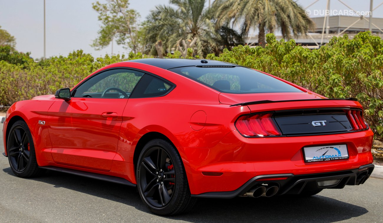 Ford Mustang GT Premium V8 , 2021 , GCC , 0Km , W/3 Yrs or 100K Km WNTY & 3 Yrs or 60K Km SRVC