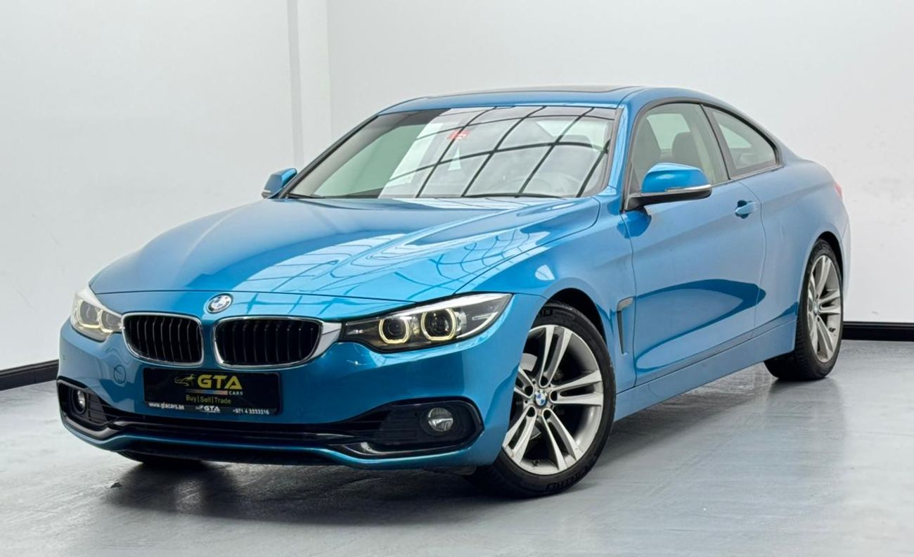 BMW 420i Std 2.0L 2019 BMW 420i, Full Service History, 1 Year Warranty, GCC