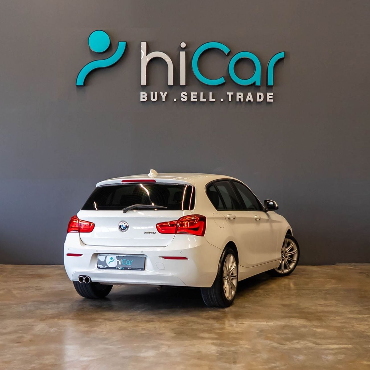 BMW 120i STD AED 765  P.M • 0% Downpayment • BMW 120i Sport-line • 1 Year Warranty