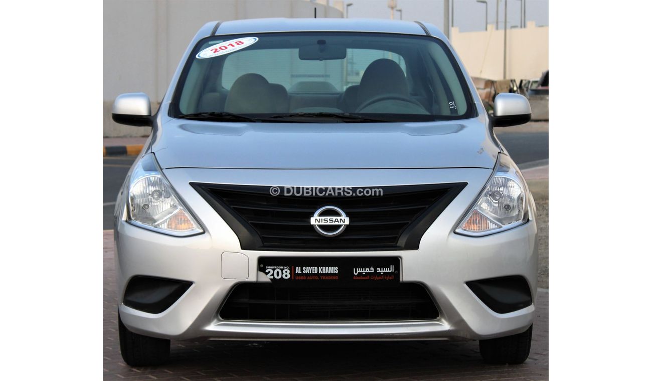 Nissan Sunny Nissan Sunny 2018 GCC in excellent condition without accidents, very clean from inside and outside