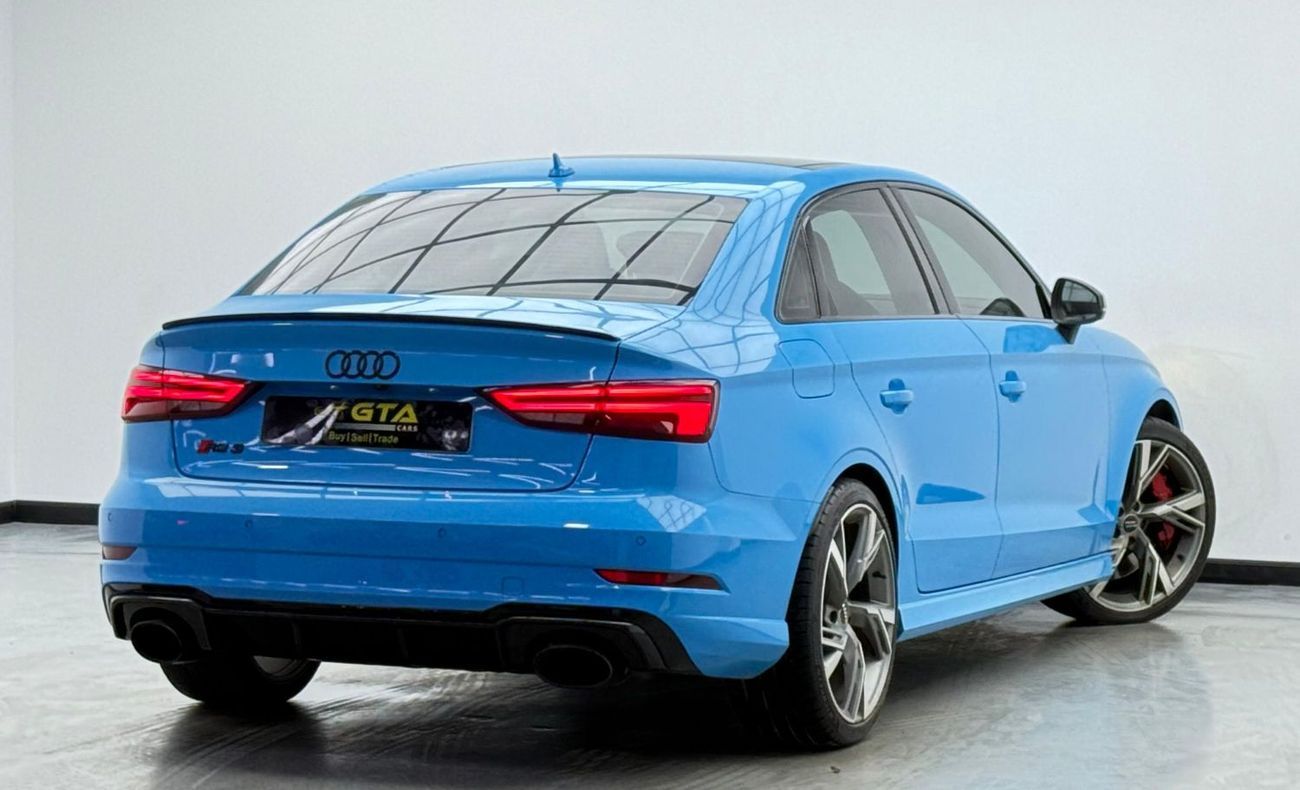 Audi RS3 TFSI quattro 2.5L (400 HP) Sedan 2018 Audi RS3, Warranty, Full Audi Service History, Excellent Condi