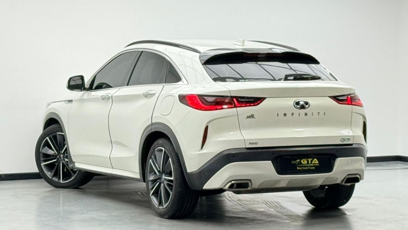 Infiniti QX55 SENSORY 2023 Infiniti QX55, 2028 Infiniti Warranty + Service Pack, Very Low Km, Fully Loaded, GCC