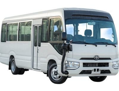 تويوتا كوستر ECT0124 - 2025 Toyota Coaster 4.0L Dsl Mt 28 Seats with Snorkel