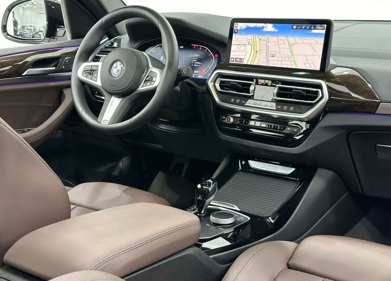 بي أم دبليو X3 2023 BMW X3 xDrive30i M-Sport, Sep 2028 BMW Warranty + Service Pack, Full Options, Low Kms, GCC