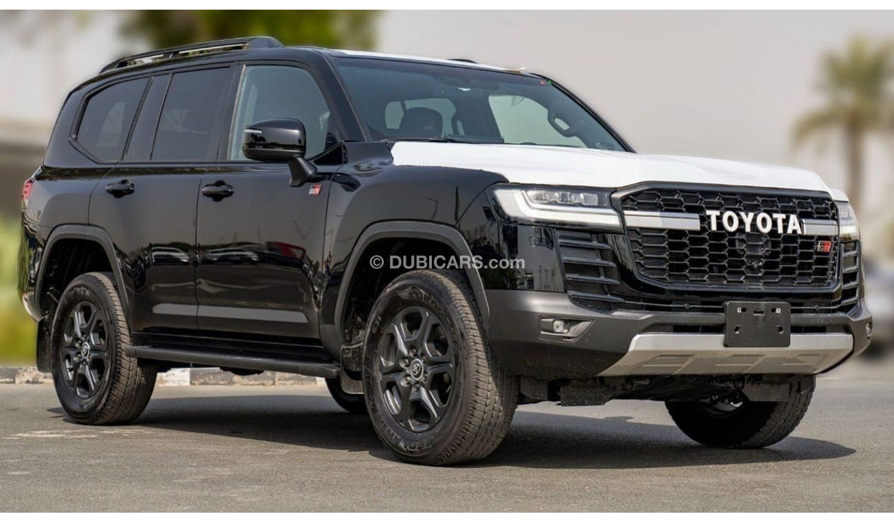 New Toyota Land Cruiser GRS LC300 GR SPORT 3.3D AT MY2023 BLACK 2022